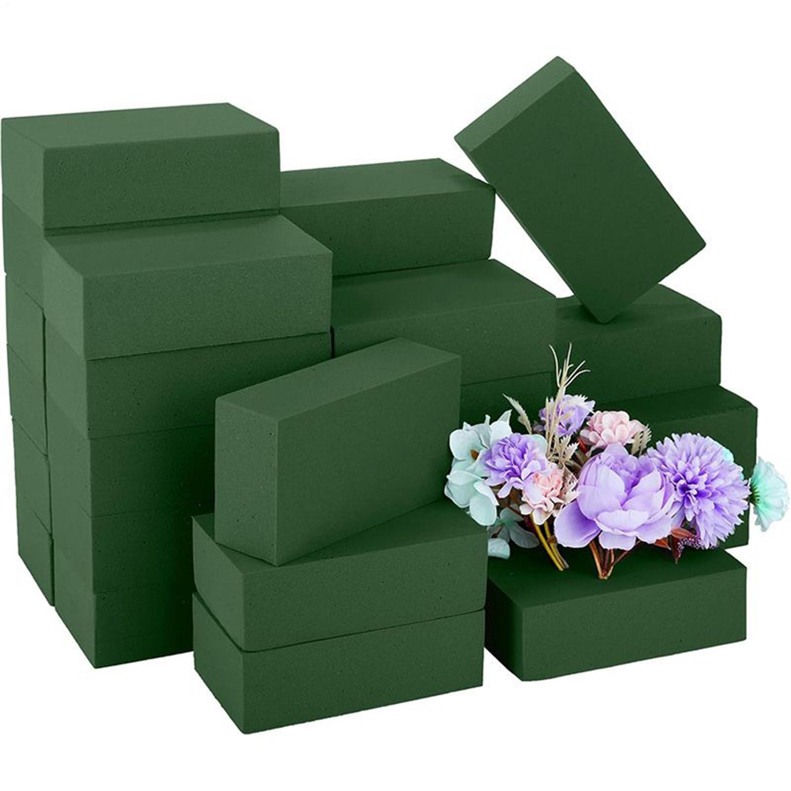 Floral Foam Oasis - 신선한 꽃과 인공 꽃을 위한 1PC/6Pcs