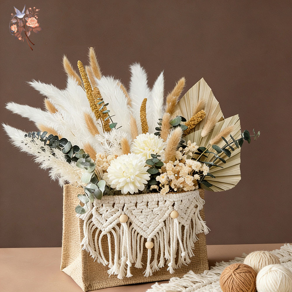 인공 건조 꽃다발 세트 선물 보헤미안 홈 데코용 천연  - Dried Flower Bunch 리뷰 및 가격