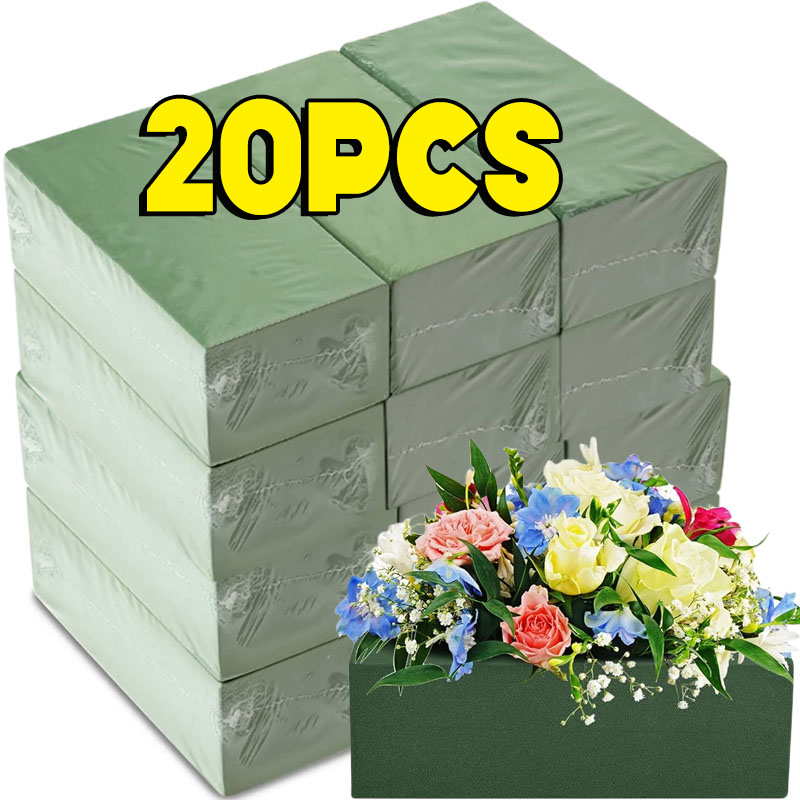 흡수성 플로럴 폼 브릭 절단 가능 신선한 꽃 보습 스펀 - Floral Foam Oasis 리뷰 및 가격