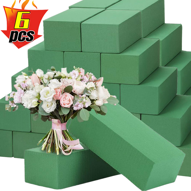 6/1PCS 꽃꽂이용 폼 블록 직사각형 녹색 인공 건식 - Floral Foam Oasis 리뷰 및 가격