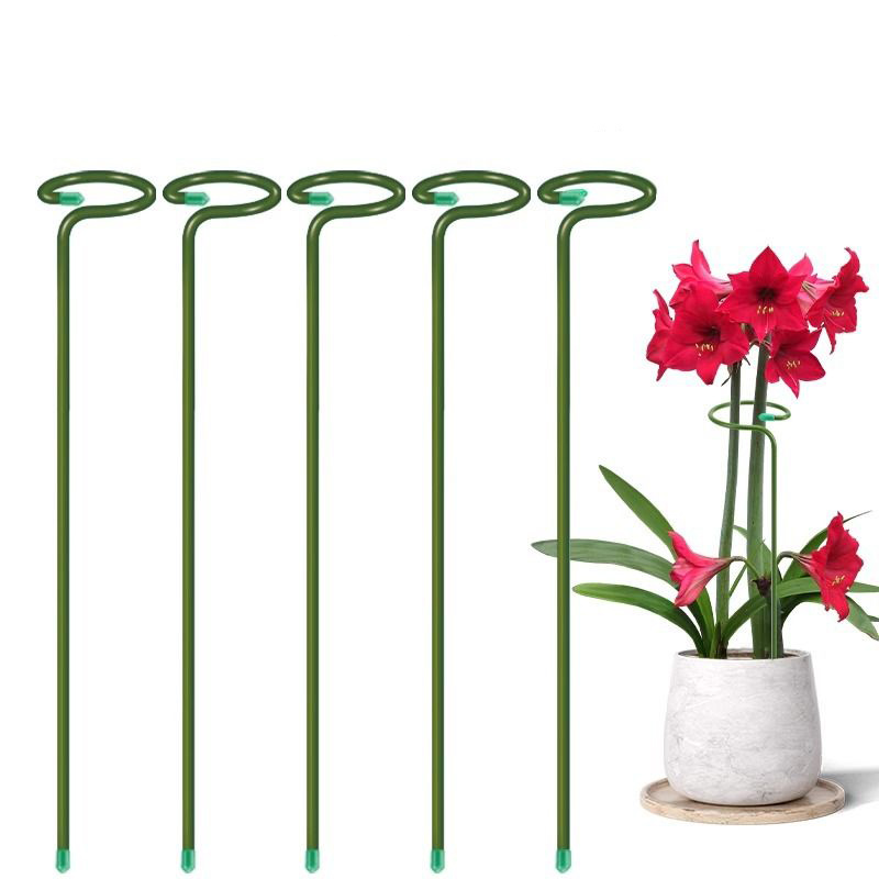 1-10pcs 금속 단일 줄기 식물 관목 홀더 정원 지 - Supply For Florist 리뷰 및 가격